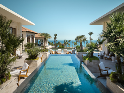 Lobby Bar Pool View at Grecotel LUXME Kos